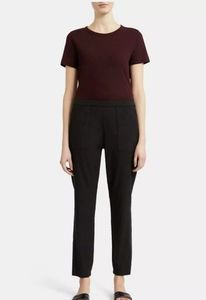 Theory Northsound P 2R Linen black pants